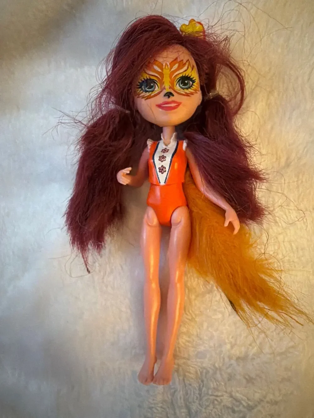 Enchantimals Felicity Fox Red Hair Orange Bushy Tail 6